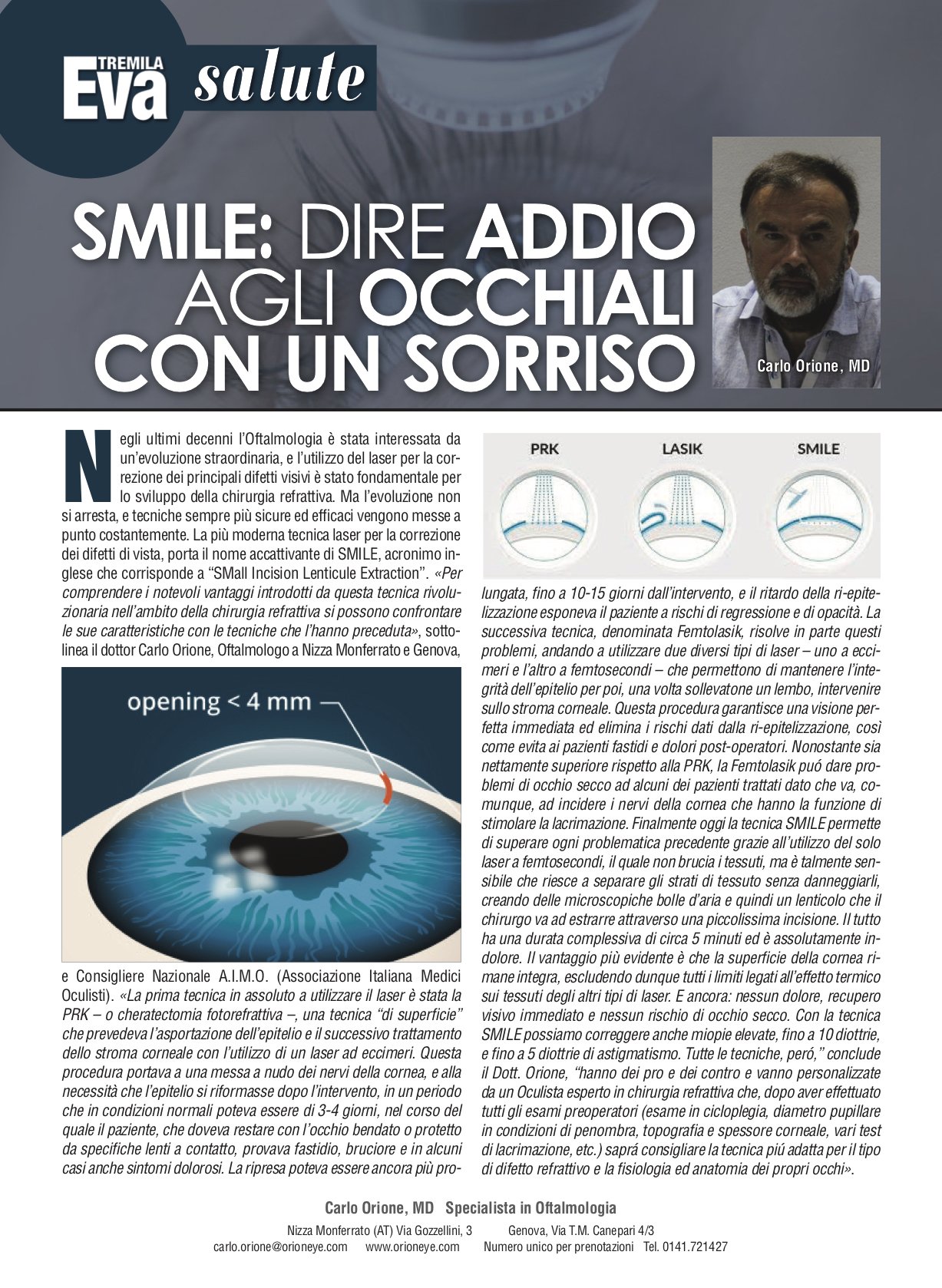 smile eva dicembre 2019